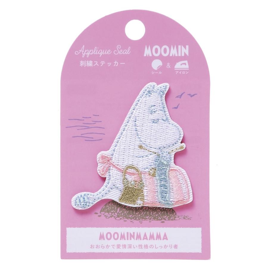 Moomin 2-Way Embroidered Patch (Sticker & Iron-on) - Moominmama