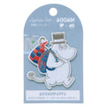 Moomin 2-Way Embroidered Patch (Sticker & Iron-on) - Moominpapa