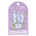Moomin 2-Way Embroidered Patch (Sticker & Iron-on) - Hattifatteners