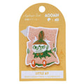Moomin 2-Way Embroidered Patch (Sticker & Iron-on) - Little My Yellow