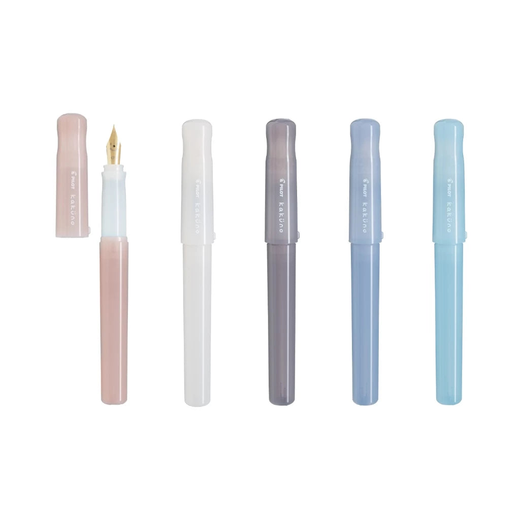 PILOT Kakuno Madoromi Fountain Pen (F & M Nib)