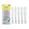 PILOT Kire-na Highlighter 5 Color Set - Pale Tone